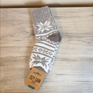 Northeast Outfitters Cozy Cabin Socks - Gray